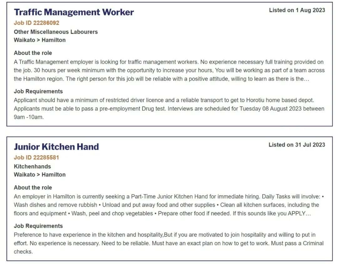图片来源:Work & Income官网