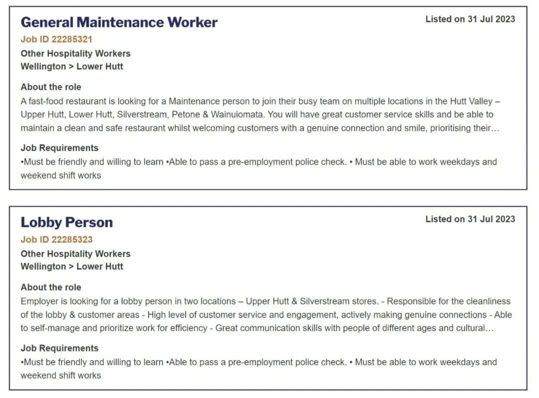 图片来源:Work & Income官网