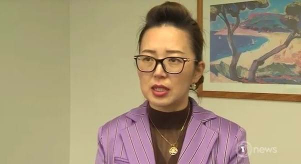Kelly Feng was interviewed by TVNZ
