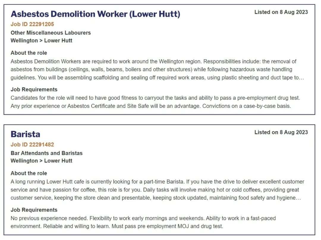 图片来源:Work & Income官网