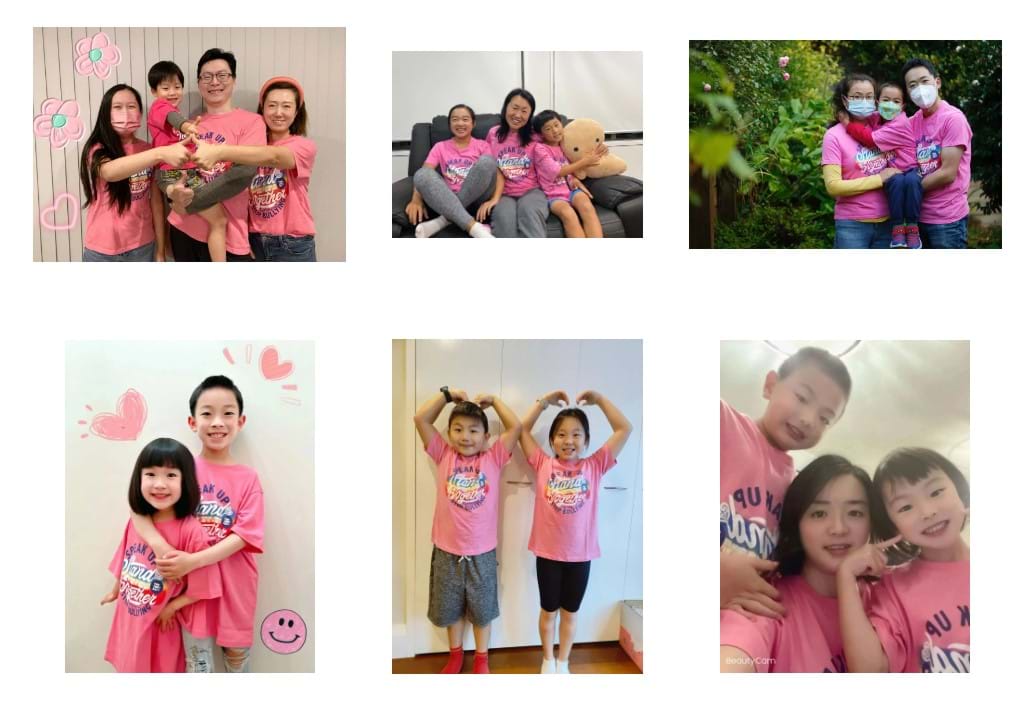 图片来源：亚裔家庭服务中心2022年粉色T恤活动